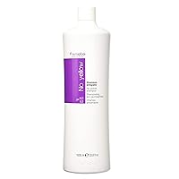 No Yellow Shampoo With Purple Violet Pigments To Eliminate Unwanted Yellow Tones & Brassiness In Platinum, Light Blonde, Gray, Bleached, or Highlighted Hair 1000ml