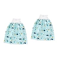 2pcs Diapers Animal Sleeping Pants Baby Diaper Cotton Diaper Shorts Diaper Training Pant Infant Shorts Potty Training Underwear Diaper Newborn Pure Cotton Toddler Leakproof Skirt