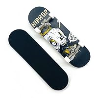 Mini Finger Boards Professional Maple Finger Skateboard Creative Double Rocker Fingertip Pro Complete Wood Fingerboard (D30)