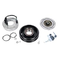 GM Genuine Parts 15-40545 Air Conditioning Compressor Clutch Kit with Clutch, Coil, Bearing, Rings, Bracket, Washers, and Bolts