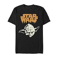 STAR WARS Men's Halloween Spooky Yoda T-Shirt