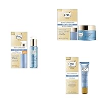 Multi Correxion 5 in 1 Anti-Aging Bundle: Daily Face Moisturizer with Broad Spectrum SPF 30, 1.7 + Facial Night Cream with Hexinol, 1.7 Ounces + Anti-Aging Eye Cream 0.5 (Packaging May Vary)