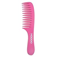 HAIRART H3000 Large Comb Out Ceramic Carbon Comb Pink H30013