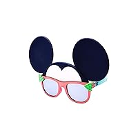 Sun-Staches Disney Mickey and Minnie Holiday Sunglasses Costume Accessory UV400 Bunny Mask One Size Fits Most