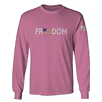 Freedom Grunt Proud American Flag Military Armour US USA Long Sleeve Men's