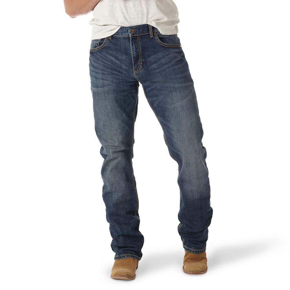 Wrangler Men's Tall Size Retro Slim Fit Boot Cut Jean