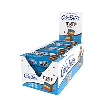The Original Cakebites by Cookies United, Grab-and-Go Bite-Sized Licensed Snacks (Family Pack, M&M)