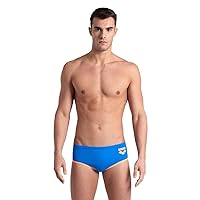 ARENA One Men's Big Logo Seamless Swim Brief MaxLife Pool Practice Athletic Swimsuit Short Training Bathing Suit Swimmers