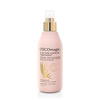 10-in-1 Leave-in Hair Treatment with Coconut Oil | Hydrate, Detangle, Prevent Frizz | Smooths, Creates Silkiness | Gentle for All Hair Types | Paraben Free, Cruelty Free, Made in USA (8 oz)