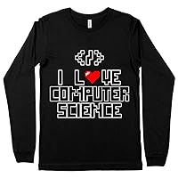 Computer Science Long Sleeve T-Shirt - Geek T-Shirt - Graphic Long Sleeve Tee Shirt