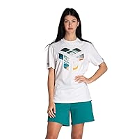ARENA Unisex Planet Water Cotton T-Shirt Short Sleeve Crew Neck Regular Fit Athletic Workout Top Cozy Active Tee