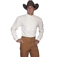 Scully Rangewear Men's Rangewear Classic Pleated Bib Inset Frontier Shirt
