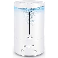 Mooka Humidifier, 4.5L(1.2Gal) Cool Mist Humidifier, Top Fill Cool Mist Humidifier for Bedroom, Large Room, Quiet Operation, 13-40 Hours, Auto Shut-Off Product Name