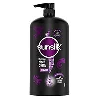 unning Black Shine Shampoo 1 L, With Amla + Oil & Pearl Protein, Gives Shiny, Moisturised and Fuller Hair - Paraben Free