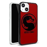 Mortal Kombat Symbol Protective Slim Fit Plastic Bumper Case Fits Apple iPhone 13