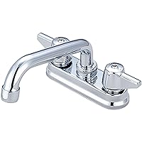 Central Brass 0094-A Central Brass Two Handle Shell Type Bar/Laundry Faucet Chrome