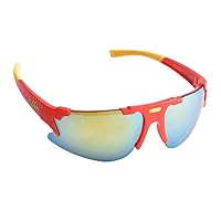 Sun-Staches DC Comics The Flash Child Sunglassses | Superhero Arkaid Shades for Kids | UV 400 | One Size Fits Most Kids