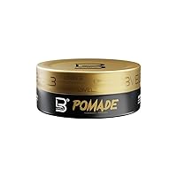 L3 Level 3 Pomade - Improves Hair Strength and Volume Long-Lasting Hold Infused with Keratin