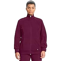 Infinity Zip Front Scrub Jackets for Women, 4-Way Stretch Fabric, 2391A