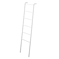 Yamazaki Home Plate Leaning Ladder Hanger closet storage and organization systems, One Size, White