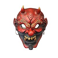 Halloween Cosplay Mask, Mask Scary with Articulated Mouth Wearable Halloween Cosplay Christmas Costume Roleplay Prop