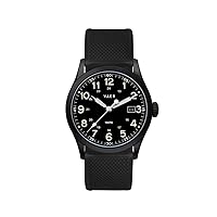 Vaer Men’s Field Watch, Quartz Movement for Accurate & Reliable Timing, Scratch Resistant Sapphire Crystal, Locking Screw-Down Crown, Iconic Replica of The A-11 Military Watch for Men of WW2