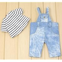 Lovely Jean Jumpsuit - Shirt Casual Dress Accessories Cloth for Blythe Doll Best Gift