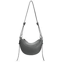 Leather Bag for Women, Designer Shoulder Bags, Sling Crossbody Bag Purse Casual Dumpling Hobo Bag