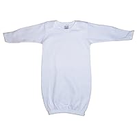 bambini Infant White Gown