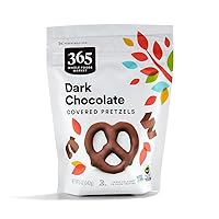 365 by Whole Foods Market, Dark Chocolate Pretzels, 5 Ounce