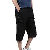 Mens Stretch Cargo Shorts Big and Tall Running Shorts Men Mens Stretch Waist Shorts Mens Shorts Relaxed fit