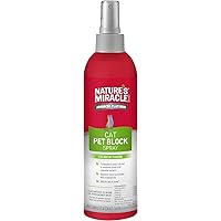Nature's Miracle Pet Block Repellent Spray Just for Cats New Formula - 8oz