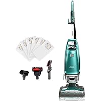 Kenmore Intuition Bagged Upright Vacuum Lift-Up Carpet Cleaner 2-Motor Power Suction with HEPA Filter, 3-in-1 Combination Tool, HandiMate for Floor, Pet Hair, 14pounds, Green