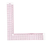 1 Piece of Sewing and Patchwork Ruler Patterning Design Sewing Ruler with Grid Lines for Clothing, Suitable for Cutting, Sewing and Patchwork