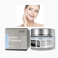Snail Mucin 92% Moisturizer Daily Face Moisturizer Hydrating Repair Face Gel Cream for Dry & Sensitive Skin, All Skin Types 50g / 1.76oz
