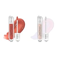 Physicians Formula Mineral Wear Diamond Lip Plumper Gloss, Dermatologist Tested, Champagne Cushion Cut & Light Pink Princess Cut