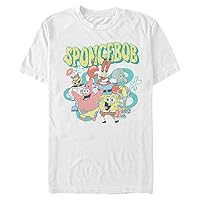 Nickelodeon Men's Spongebob Squarepants Group T-Shirt