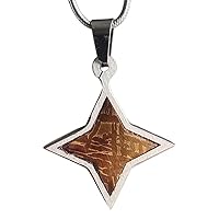 Muonionalusta meteorite pendant necklace jewelry Iron Meteorite Specimen Collection - TD124