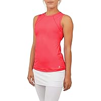 SOFIBELLA UV Colors Womens Sleeveless Tennis Shirt