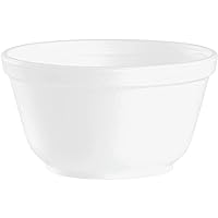 Dart 10 oz Insulated Foam Hot/Cold Bowl, 10B20 (1,000 Count),White