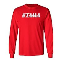 Tama Music Drums Logo Drummer Fans Long Sleeve T-Shirt