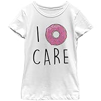 Fifth Sun Big Girls' Food and Drink Graphic T-Shirt, White, X-Large/14/16