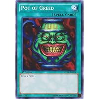 YU-GI-OH! - Pot of Greed (LCJW-EN061) - Legendary Collection 4: Joey's World - 1st Edition - Secret Rare