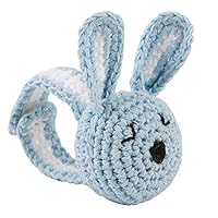 Santa Barbara Design Studio Crochet Wristlet - Blue Bunny