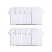 Fruit of the Loom Boys' Eversoft Cotton Undershirts, T Shirts & Tank Tops