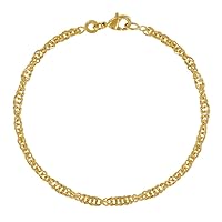 Bracelet Gold Plated Twisted Mesh