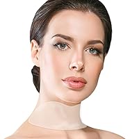 Neck Wrinkle Patches - Advanced Anti Aging Neck Wrinkle Pads for More Visible Skin Firming & Neck Tightening - Overnight Reusable Silicone Wrinkle Patches - Crepe Erase & Neck Lift (1-mo Supply)