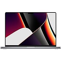 2021 Apple MacBook Pro with Apple M1 Max Chip (16-inch, 32GB RAM, 1TB SSD Storage) Space Gray (Renewed)