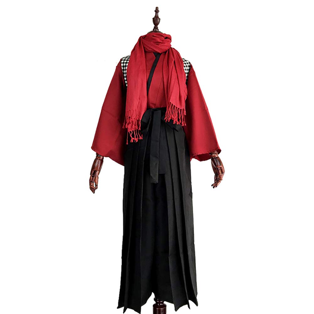 Unisex Japanese Hakama Pants Traditional Kimono Sportswear Hakama Aikido Kendo Uniform Martial Arts Samurai Costume 