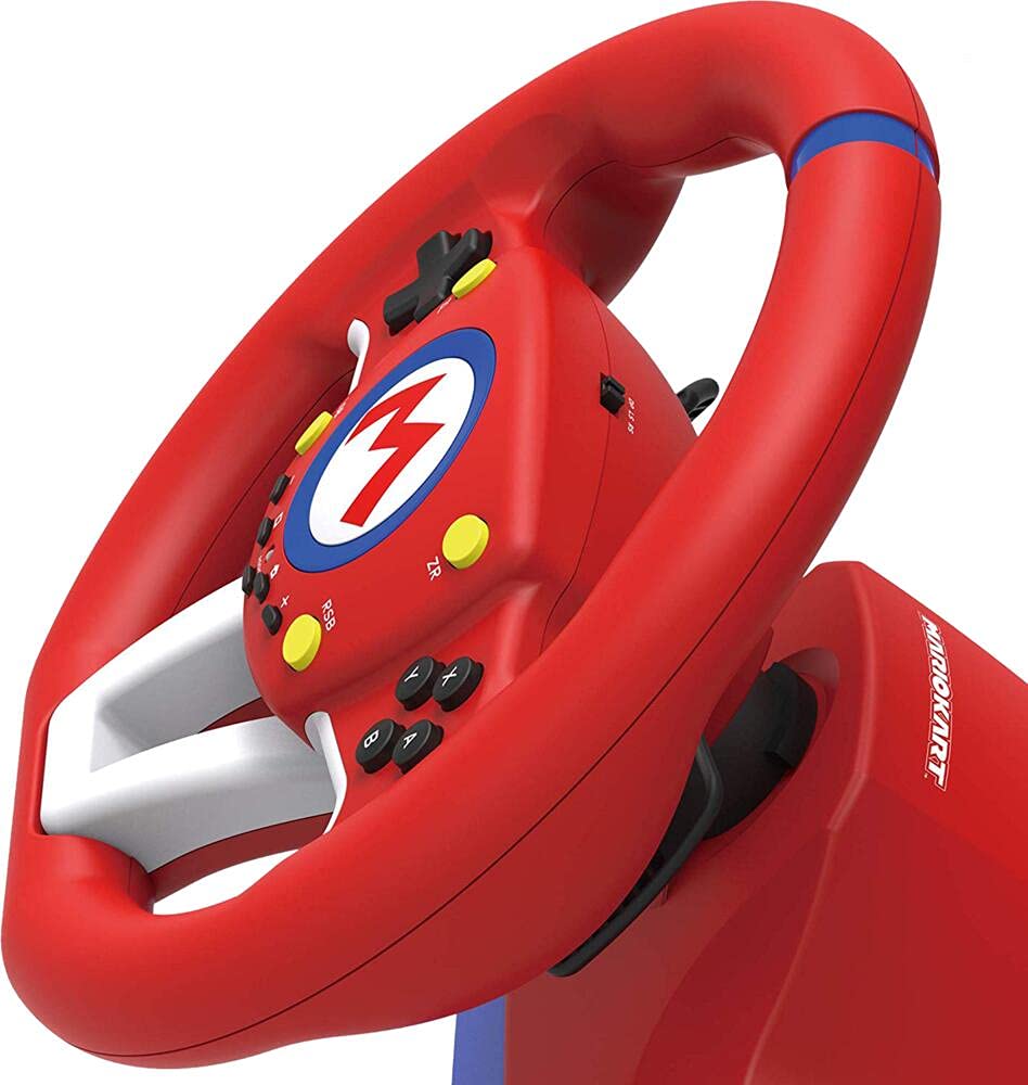 Hori Nintendo Switch Mario Kart Racing Wheel Pro Mini By - Officially Licensed By Nintendo